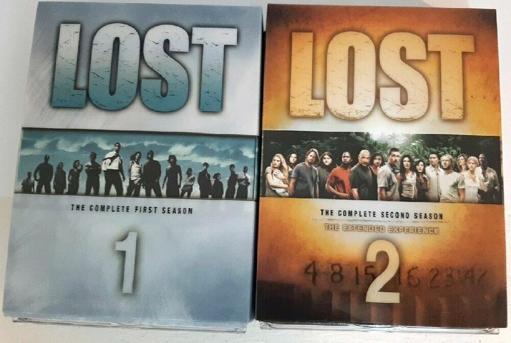 LOST Season 1 2  DVD Set  (2005-2006)  Lot of 2 Seasons